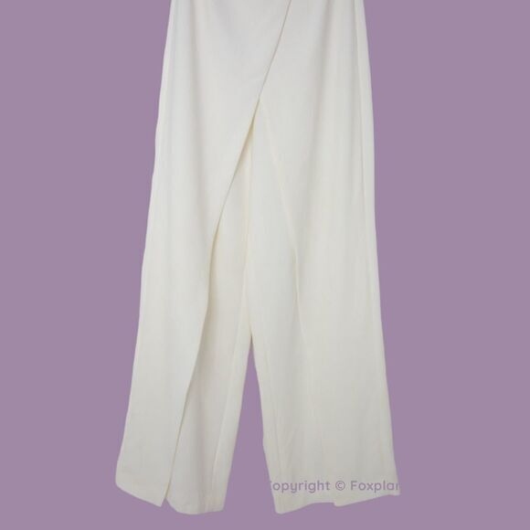 NEW White House Black Market Convertible Strapless Split-Leg Jumpsuit, 10 - Picture 5 of 15